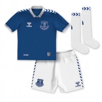 Everton Dwight McNeil #7 Fotballklær Hjemmedraktsett Barn 2023-24 Kortermet (+ korte bukser)